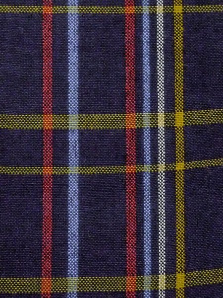 画像6: M1025A  女性用 単衣  ウール   紺, チェック柄 【中古】 【USED】 【リサイクル】 ★★☆☆☆ (6)