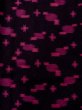 画像3: M1025D  女性用 単衣  ウール   黒, 十字 【中古】 【USED】 【リサイクル】 ★☆☆☆☆ (3)
