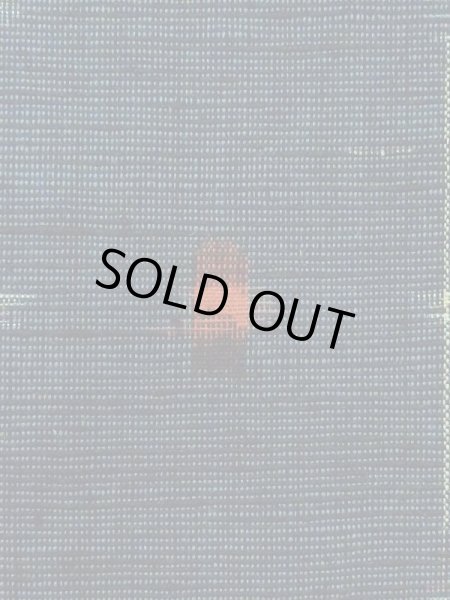 画像6: M1025E  女性用 単衣  ウール 深い 灰色がかった 青, 四角 【中古】 【USED】 【リサイクル】 ★★★★☆ (6)