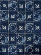 画像3: M1025I  女性用 備後絣  シルク（正絹）   紺, 蝶々 【中古】 【USED】 【リサイクル】 ★★★★☆ (3)