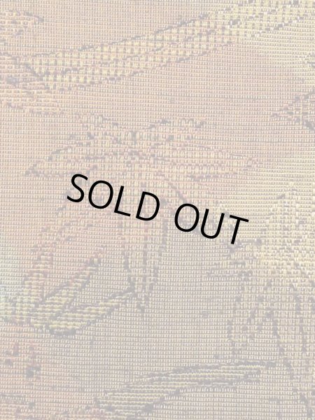 画像6: M1025K  女性用 単衣  ウール  灰色がかった マルチカラー, もみじ 【中古】 【USED】 【リサイクル】 ★★★★★ (6)