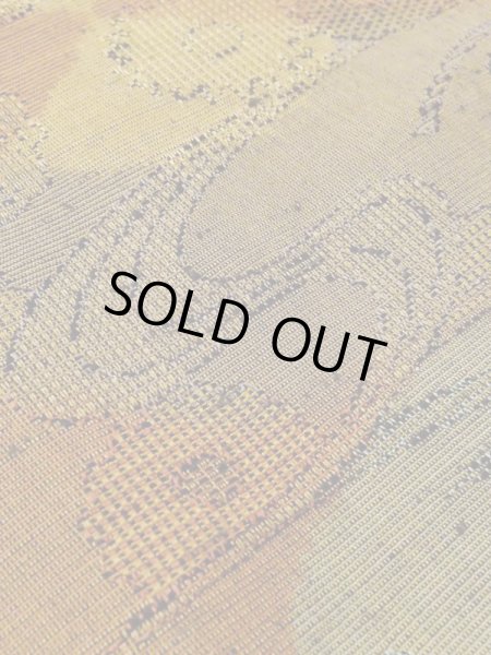 画像10: M1025K  女性用 単衣  ウール  灰色がかった マルチカラー, もみじ 【中古】 【USED】 【リサイクル】 ★★★★★ (10)