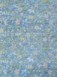 画像3: M1025N  女性用 単衣  シルク（正絹）  薄い 青, 花 【中古】 【USED】 【リサイクル】 ★★☆☆☆ (3)
