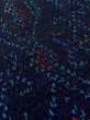 画像8: M1025O  女性用 単衣  シルク（正絹）  深い 紺, 幾何学模様 【中古】 【USED】 【リサイクル】 ★★☆☆☆ (8)