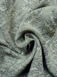 画像10: M1025W  女性用 単衣  シルク（正絹） 淡い 薄い 灰色, 抽象的模様 【中古】 【USED】 【リサイクル】 ★★☆☆☆ (10)