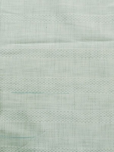 画像4: M1026D  女性用 単衣  ウール 淡い 薄い 水色, かのこ 【中古】 【USED】 【リサイクル】 ★★☆☆☆ (4)