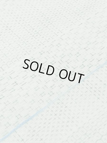 画像7: M1026D  女性用 単衣  ウール 淡い 薄い 水色, かのこ 【中古】 【USED】 【リサイクル】 ★★☆☆☆ (7)