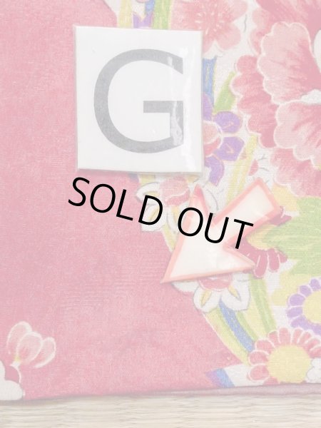 画像22: M1108H  女性用 襦袢 使用感あり シルク(正絹)  鮮やか 桃色, ぼたん 【中古】 【USED】 【リサイクル】 ★★☆☆☆ (22)