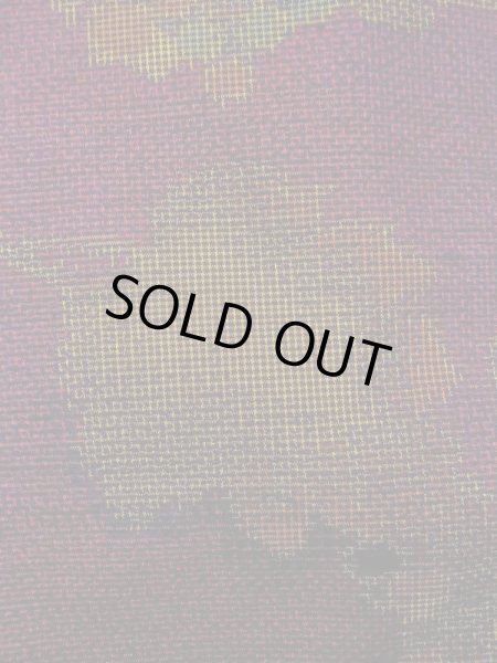 画像5: M1108Q Mint  女性用 紬  シルク（正絹）   紫色, 葉 【中古】 【USED】 【リサイクル】 ★★★★☆ (5)