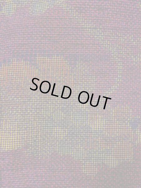 画像6: M1108Q Mint  女性用 紬  シルク（正絹）   紫色, 葉 【中古】 【USED】 【リサイクル】 ★★★★☆ (6)