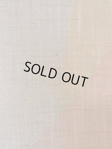 画像5: M1108R Mint  女性用 紬  シルク（正絹）  淡い マルチカラー, 抽象的模様 【中古】 【USED】 【リサイクル】 ★★★★☆ (5)