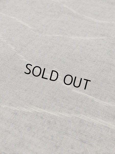 画像7: M1108W  女性用 小紋  シルク（正絹）  深い 灰色, 線 【中古】 【USED】 【リサイクル】 ★★☆☆☆ (7)