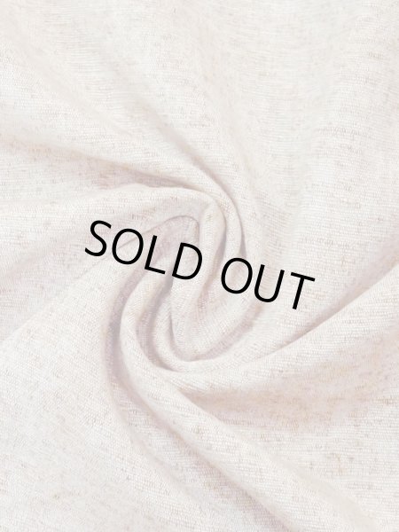 画像9: M1108X  女性用 紬  シルク（正絹）   ベージュ, ぼかし 【中古】 【USED】 【リサイクル】 ★★☆☆☆ (9)