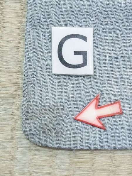 画像18: M1109D  女性用 夏物  麻 淡い 灰色がかった 青緑色, 草 【中古】 【USED】 【リサイクル】 ★★☆☆☆ (18)