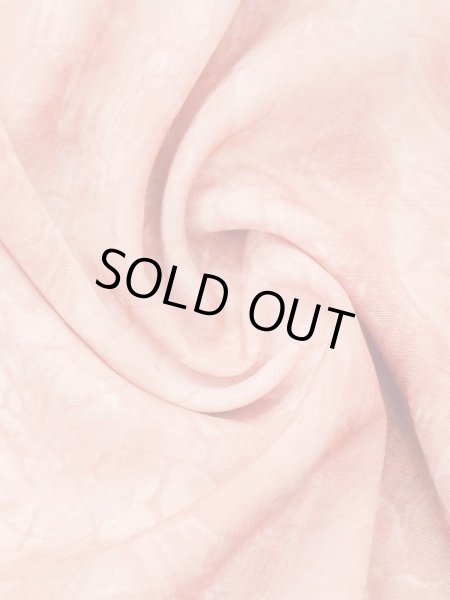 画像10: M1121A  女性用 羽織  シルク(正絹)  灰色がかった 珊瑚色, ぼかし 【中古】 【USED】 【リサイクル】 ★★☆☆☆ (10)