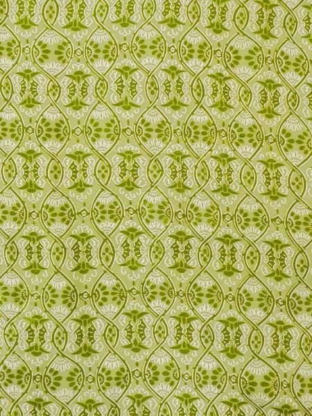 画像3: M1121D  女性用 羽織  シルク(正絹) 淡い 灰色がかった 緑色, 花 【中古】 【USED】 【リサイクル】 ★★★☆☆ (3)