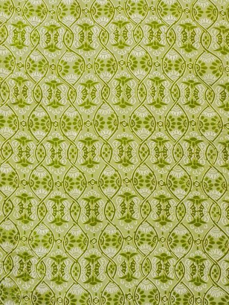 画像4: M1121D  女性用 羽織  シルク(正絹) 淡い 灰色がかった 緑色, 花 【中古】 【USED】 【リサイクル】 ★★★☆☆ (4)