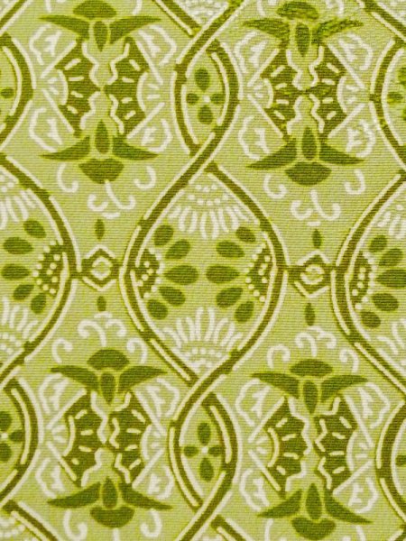 画像6: M1121D  女性用 羽織  シルク(正絹) 淡い 灰色がかった 緑色, 花 【中古】 【USED】 【リサイクル】 ★★★☆☆ (6)