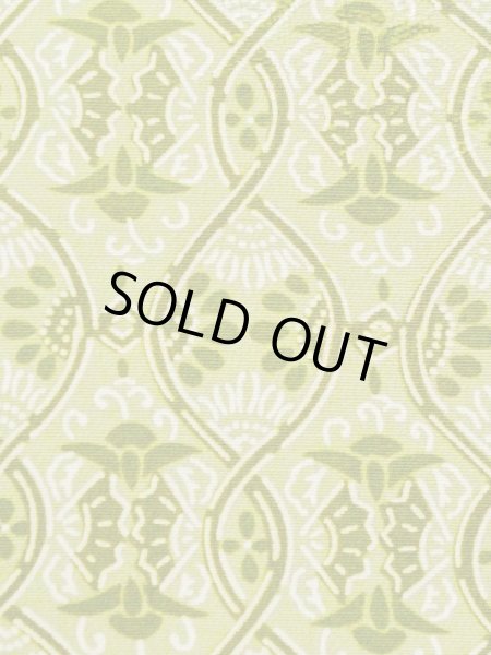 画像6: M1121D  女性用 羽織  シルク（正絹） 淡い 灰色がかった 緑色, 花 【中古】 【USED】 【リサイクル】 ★★★☆☆ (6)