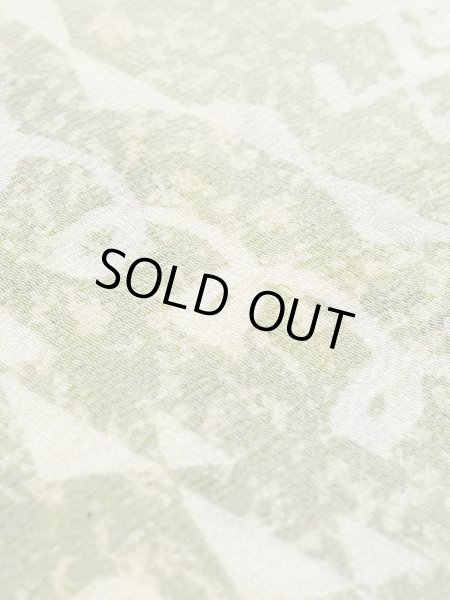 画像8: M1121F  女性用 羽織  シルク（正絹） 淡い 薄い 緑色, 三角 【中古】 【USED】 【リサイクル】 ★★☆☆☆ (8)