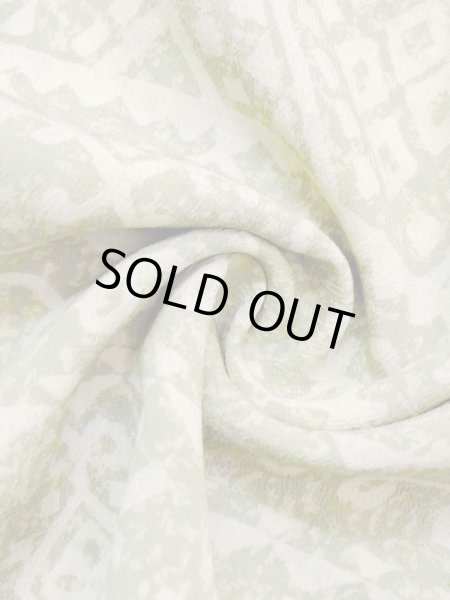 画像11: M1121F  女性用 羽織  シルク（正絹） 淡い 薄い 緑色, 三角 【中古】 【USED】 【リサイクル】 ★★☆☆☆ (11)