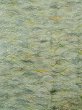 画像3: M1121K  女性用 羽織  シルク（正絹）  淡い 緑色, 芝草 【中古】 【USED】 【リサイクル】 ★★☆☆☆ (3)