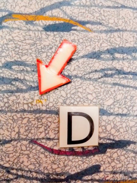 画像17: M1121L  女性用 羽織  シルク(正絹)   ベージュ, 抽象的模様 【中古】 【USED】 【リサイクル】 ★★★☆☆ (17)