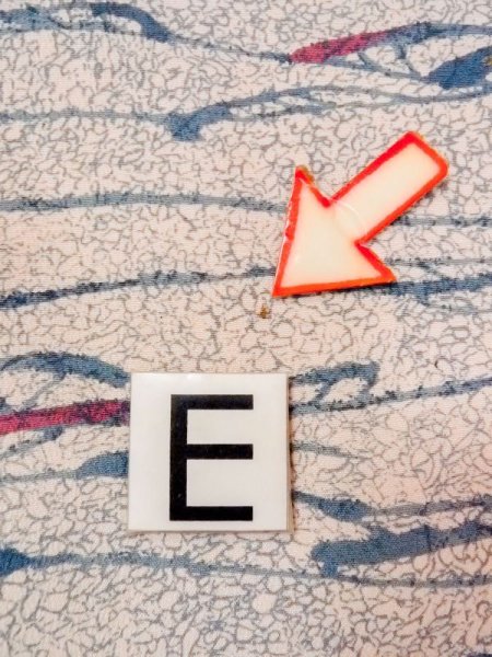 画像18: M1121L  女性用 羽織  シルク(正絹)   ベージュ, 抽象的模様 【中古】 【USED】 【リサイクル】 ★★★☆☆ (18)