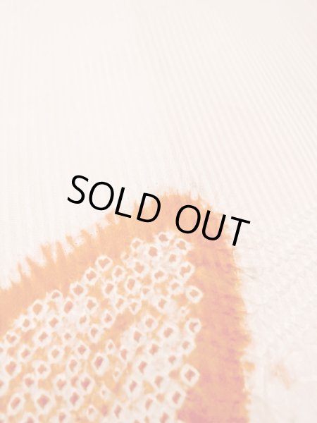 画像10: M1121N  女性用 羽織  シルク（正絹） 淡い 薄い 桃色, 鳥 【中古】 【USED】 【リサイクル】 ★★☆☆☆ (10)