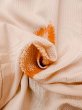 画像12: M1121N  女性用 羽織  シルク（正絹） 淡い 薄い 桃色, 鳥 【中古】 【USED】 【リサイクル】 ★★☆☆☆ (12)