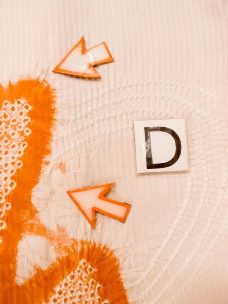 画像17: M1121N  女性用 羽織  シルク(正絹) 淡い 薄い 桃色, 鳥 【中古】 【USED】 【リサイクル】 ★★☆☆☆ (17)