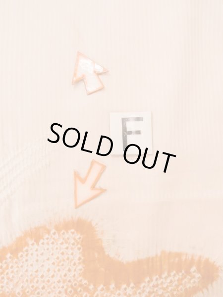 画像19: M1121N  女性用 羽織  シルク（正絹） 淡い 薄い 桃色, 鳥 【中古】 【USED】 【リサイクル】 ★★☆☆☆ (19)