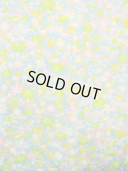 画像3: M1121O Mint  女性用 羽織  シルク（正絹）   マルチカラー, 花 【中古】 【USED】 【リサイクル】 ★★★★☆ (3)