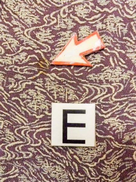 画像18: M1121U  女性用 羽織  シルク（正絹） 淡い 灰色がかった 紫色, 山 【中古】 【USED】 【リサイクル】 ★★☆☆☆ (18)