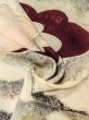 画像11: M1121Y  女性用 羽織  シルク（正絹）   オフ　ホワイト, 雲 【中古】 【USED】 【リサイクル】 ★★☆☆☆ (11)