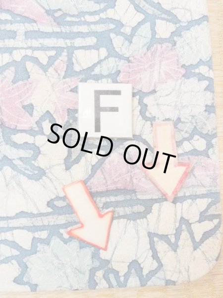 画像19: M1122C  女性用 羽織  シルク（正絹）   マルチカラー, ぼたん 【中古】 【USED】 【リサイクル】 ★★★☆☆ (19)