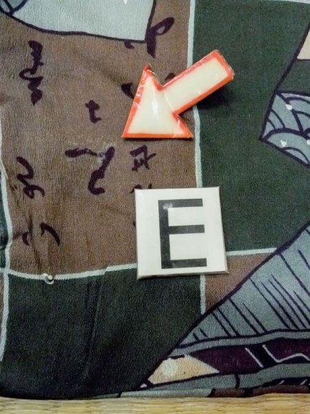 画像18: M1128F  男性用襦袢  シルク(正絹)   緑色, 寺 【中古】 【USED】 【リサイクル】 ★★☆☆☆ (18)