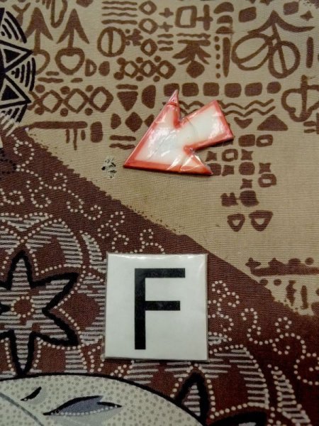 画像19: M1128N  男性用襦袢  綿   茶色, 花 【中古】 【USED】 【リサイクル】 ★☆☆☆☆ (19)