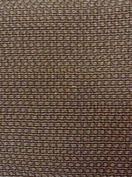 画像5: M1128Q  羽織  シルク(正絹)   茶色, 抽象的模様 【中古】 【USED】 【リサイクル】 ★★☆☆☆ (5)