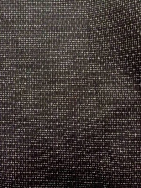 画像3: M1128T  羽織  シルク(正絹)  深い 茶色, 四角 【中古】 【USED】 【リサイクル】 ★☆☆☆☆ (3)