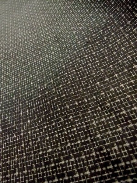 画像5: M1128T  羽織  シルク(正絹)  深い 茶色, 四角 【中古】 【USED】 【リサイクル】 ★☆☆☆☆ (5)