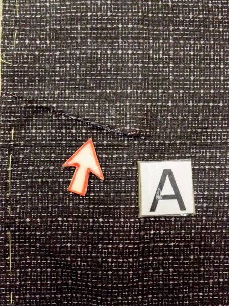 画像10: M1128T  羽織  シルク(正絹)  深い 茶色, 四角 【中古】 【USED】 【リサイクル】 ★☆☆☆☆ (10)