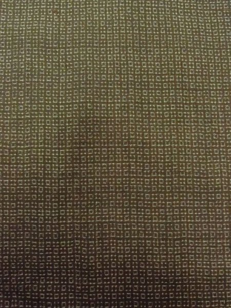 画像3: M1128U  羽織  シルク(正絹)   茶色, 抽象的模様 【中古】 【USED】 【リサイクル】 ★☆☆☆☆ (3)