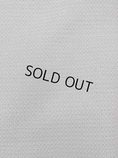 画像3: M1128V  羽織  シルク(正絹)  青み 灰色, 抽象的模様 【中古】 【USED】 【リサイクル】 ★★☆☆☆ (3)