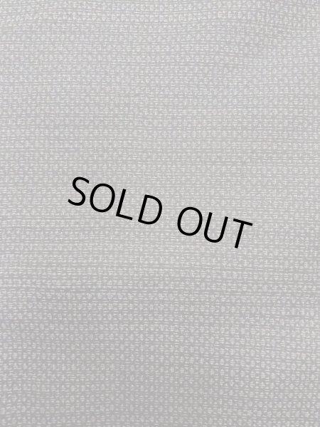 画像4: M1128V  羽織  シルク(正絹)  青み 灰色, 抽象的模様 【中古】 【USED】 【リサイクル】 ★★☆☆☆ (4)