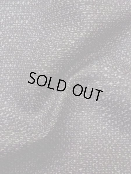 画像12: M1128V  羽織  シルク(正絹)  青み 灰色, 抽象的模様 【中古】 【USED】 【リサイクル】 ★★☆☆☆ (12)