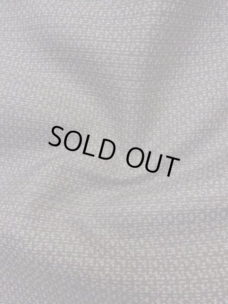 画像13: M1128V  羽織  シルク(正絹)  青み 灰色, 抽象的模様 【中古】 【USED】 【リサイクル】 ★★☆☆☆ (13)