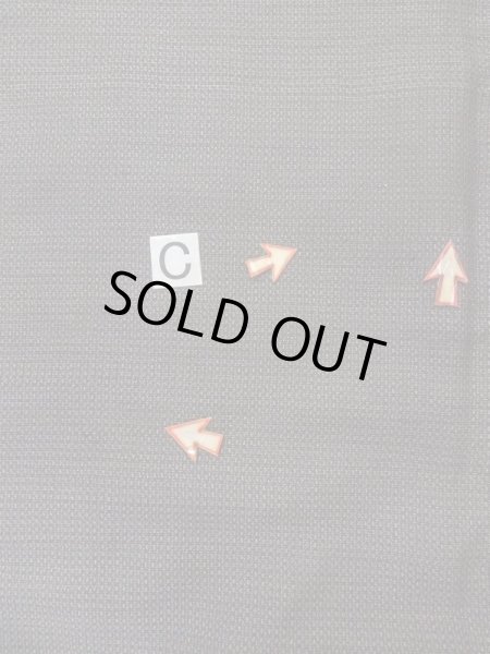 画像17: M1128V  羽織  シルク(正絹)  青み 灰色, 抽象的模様 【中古】 【USED】 【リサイクル】 ★★☆☆☆ (17)