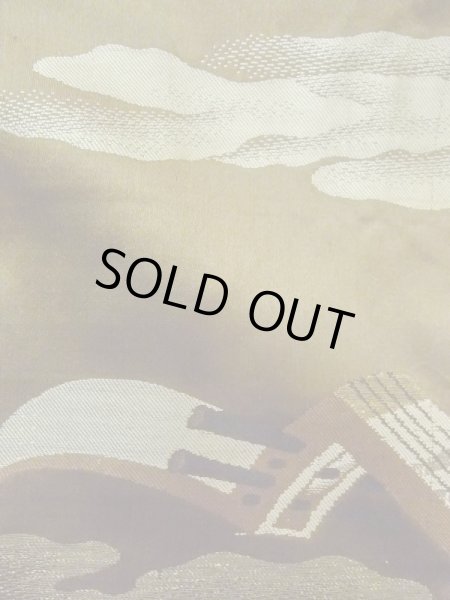 画像11: M1128X  羽織 裏地:緞子 シルク(正絹)   黒,  【中古】 【USED】 【リサイクル】 ★★★★☆ (11)