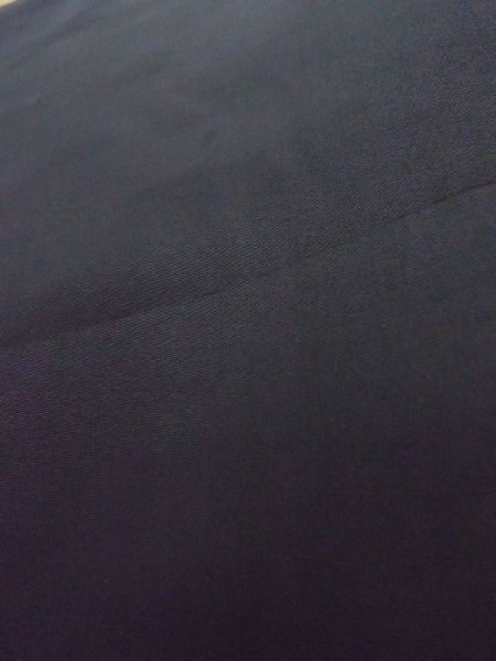 画像6: M1128Z  羽織  シルク（正絹）   黒,  【中古】 【USED】 【リサイクル】 ★★★☆☆ (6)